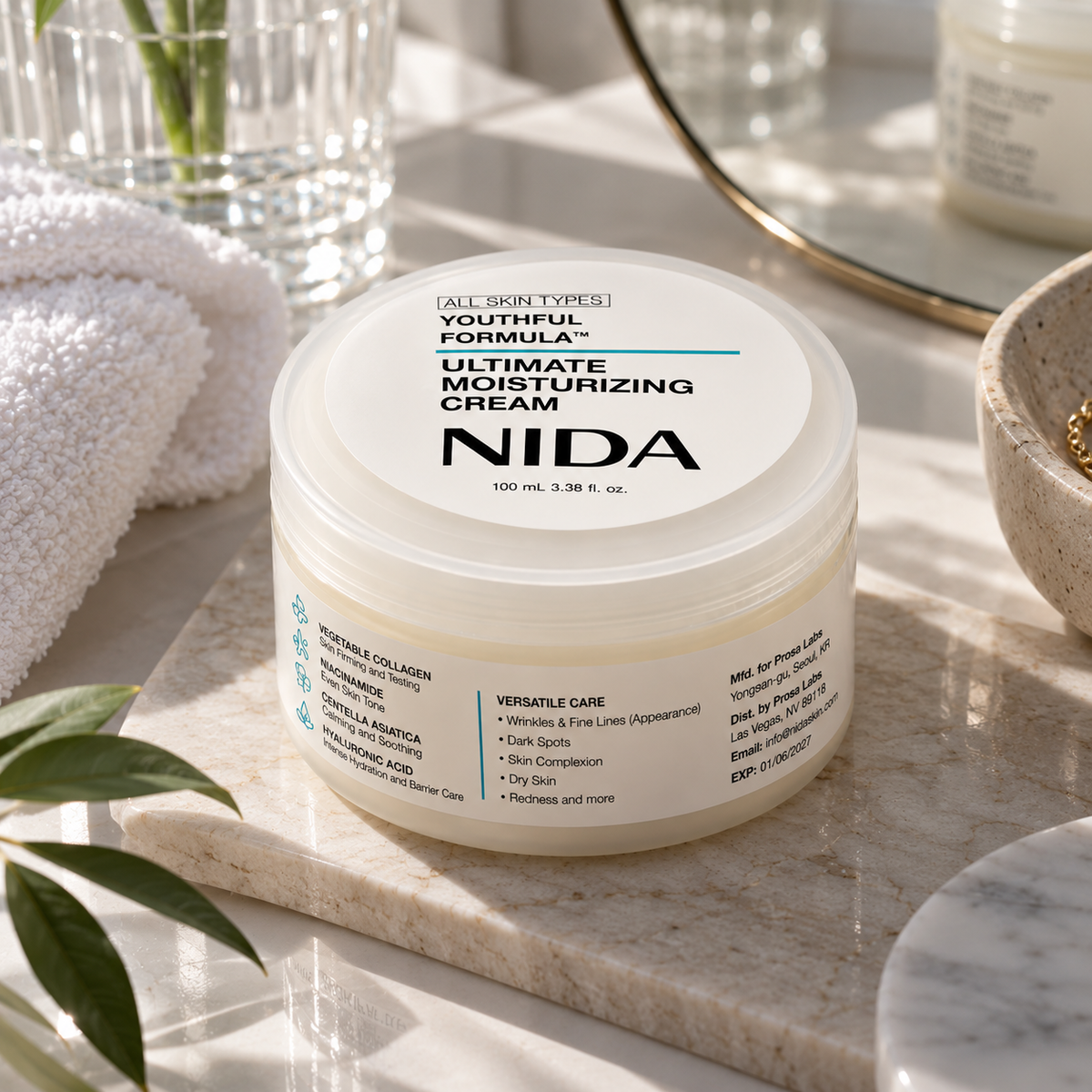 NIDA Ultimate Moisturizing Cream – 100 mL