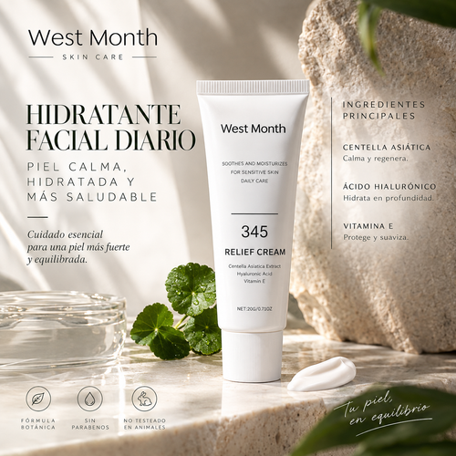 345 Relief Crema Reparadora Hidratante