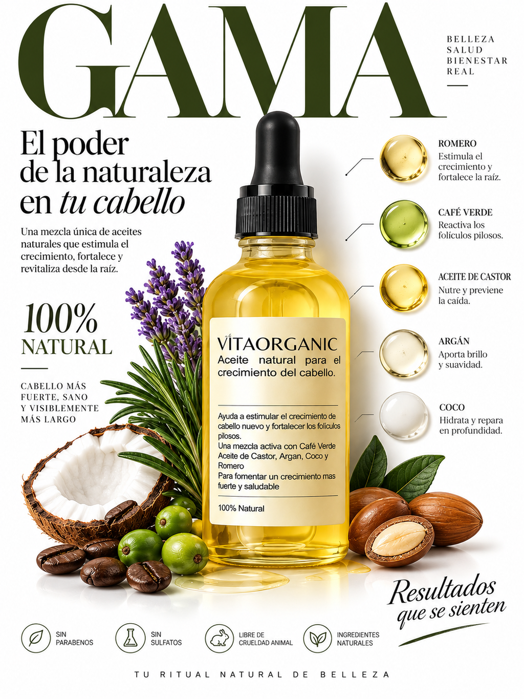 Vitaorganic Serum Capilar