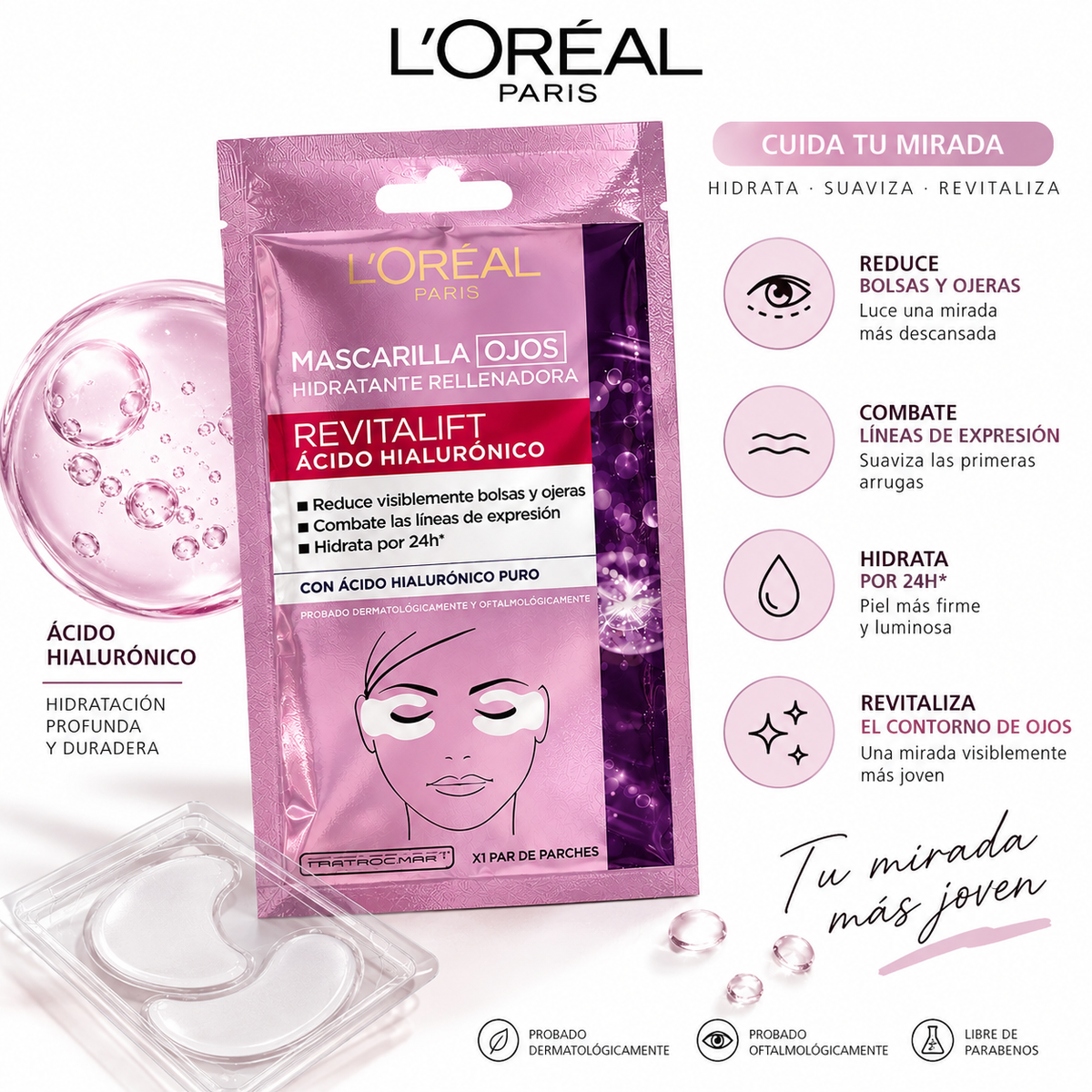 Mascarilla Revitalift Ojos LOREAL